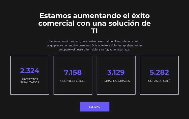 Conducir para tener éxito Diseño de páginas web