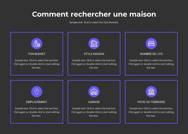 Possède des possibilités d'extension Page de destination