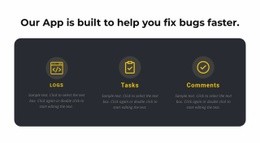About Our App - Html Code For Any Device