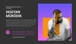 Szenvedély És Törekvés A Sikerre - Sablonok Webhelytervezés