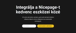Előfizetési Űrlap Sötét Háttérrel – Webhelysablon Letöltése