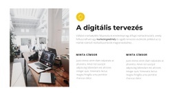 Többcélú Webhelytervezés Üzleti Terv Szolgáltatás Számára