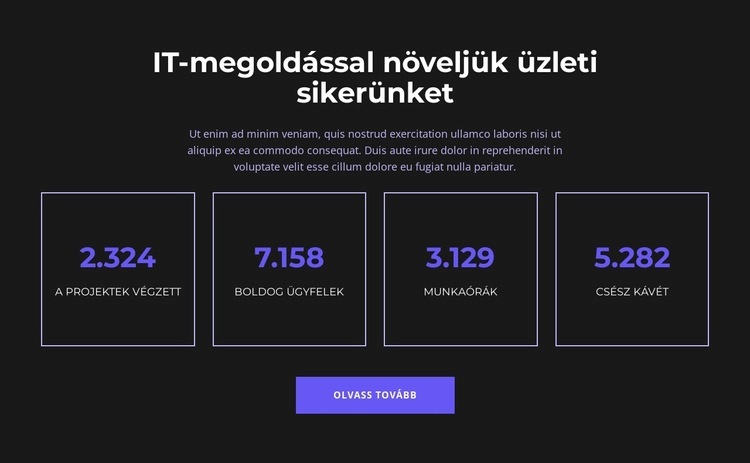 Hajtson a sikerért Weboldal tervezés