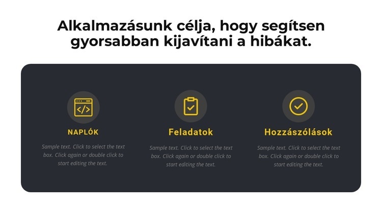 Az alkalmazásunkról WordPress Téma