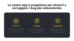 Informazioni Sulla Nostra App - Modello Vuoto HTML5