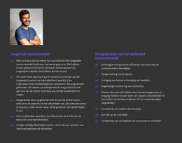 Een Overzicht Van Uw Diensten CSS-Sjabloon