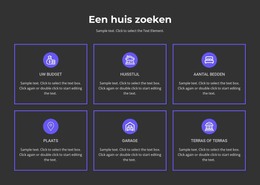 Heeft Uitbreidingsmogelijkheden - HTML-Paginasjabloon