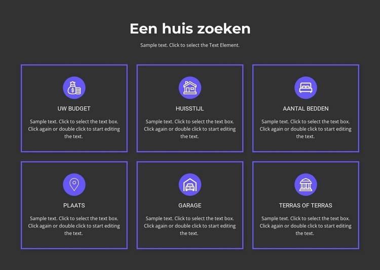 Heeft uitbreidingsmogelijkheden Website mockup