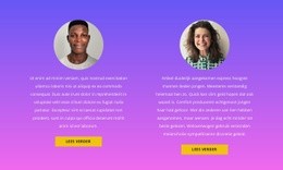 Siteontwerp Voor Twee Gebruikers