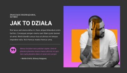 Pasja I Dążenie Do Sukcesu Podstawowy Szablon HTML Z CSS