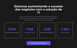 Design De Site Para Conduza Para O Sucesso