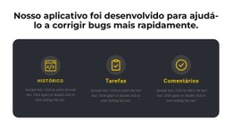 HTML Responsivo Para Sobre Nosso Aplicativo