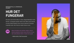 Passion Och Drivkraften Att Lyckas - Mallar Webbplatsdesign