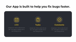 Exclusive Website Mockup For About Our App