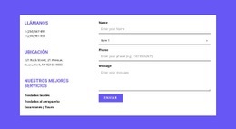 Dirección Para Quik Connect - HTML Template Generator