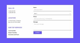 A Quik Connect Címe - HTML Template Generator