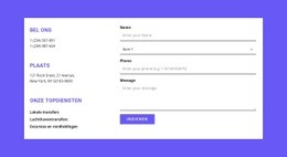 Adres Voor Snelle Verbinding - Eenvoudig Website-Ontwerp