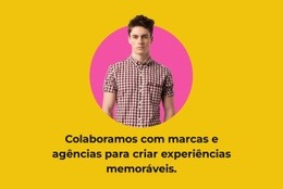 Cores Brilhantes - Modelo De Página HTML5