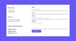 Adress För Quik Connect - Modern Webbmall