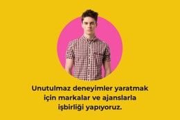 Parlak Renkler Premium Şablon