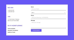 Hızlı Bağlantı Için Adres - Özel WordPress Teması
