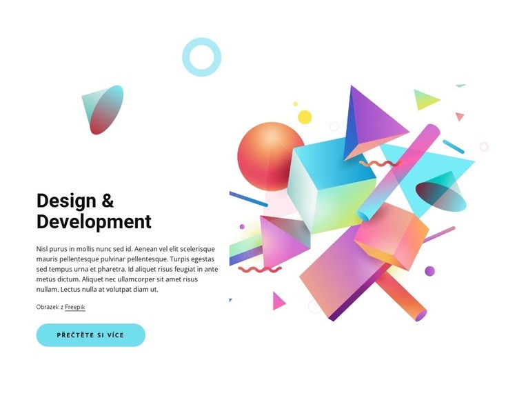 Design, vývoj Šablona CSS