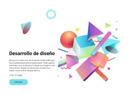 Desarrollo De Diseño: Plantilla De Una Página Lista Para Usar