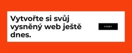 Vytvořte Si Svůj Web Ještě Dnes – Online Šablony