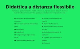 Layout CSS Gratuito Per Didattica A Distanza Flessibile