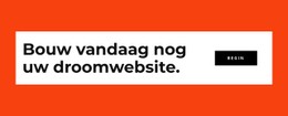 Bouw Vandaag Nog Uw Website Gratis CSS-Sjabloon