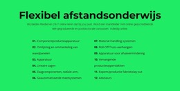 Flexibel Afstandsonderwijs Joomla-Sjabloon 2024