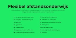 Flexibel Afstandsonderwijs - Maak Prachtige Sjablonen