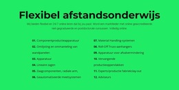 Flexibel Afstandsonderwijs - Websitesjabloon Gratis Downloaden