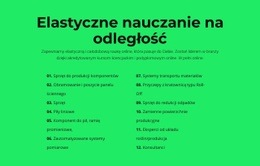 Elastyczne Nauczanie Na Odległość - Darmowy Kreator Stron Internetowych