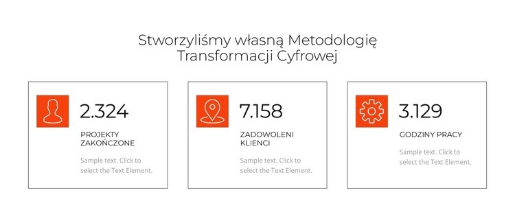 Czas zainspirować Szablony do tworzenia witryn internetowych