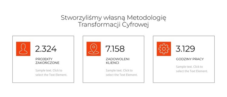 Czas zainspirować Makieta strony internetowej