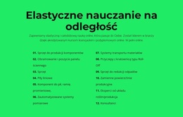 Elastyczne Nauczanie Na Odległość - Niestandardowy Motyw WordPress