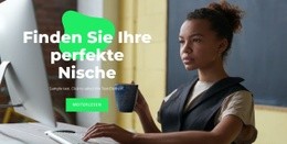 Einseitenvorlage Für Finden Sie Ihren Arbeitsplatz