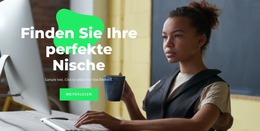 Finden Sie Ihren Arbeitsplatz - Responsive Joomla-Vorlage
