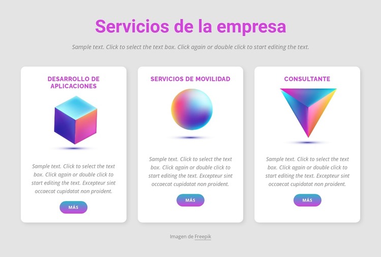 Creando un diseño estratégico Plantilla HTML