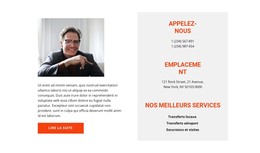 Destination HTML Pour Opportunité De Réunion De Préparation