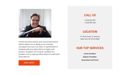 Awesome HTML5 Template For Preparation Meeting Opportunity