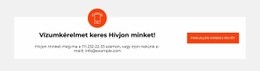 Foglalásért Hívjon És Írjon HTML5-Sablon