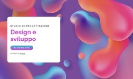 Agenzia Di Design Nativa Digitale: Modello Di Una Pagina Per Qualsiasi Dispositivo