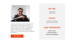 Voorbereidingsbijeenkomst Gelegenheid CSS-Websitesjabloon