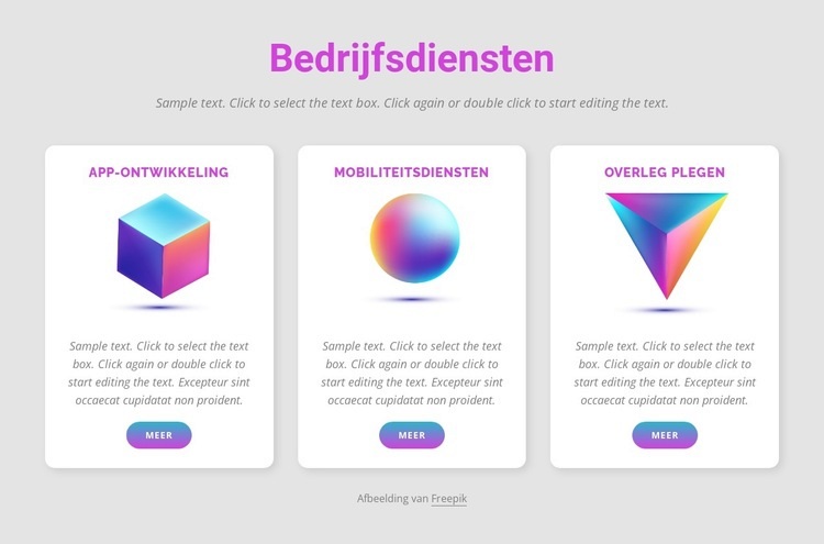 Strategisch ontwerp maken Html Website Builder