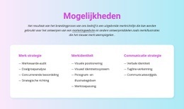 Ontwerp Uw Bedrijf - Creatieve Multifunctionele HTML5-Sjabloon