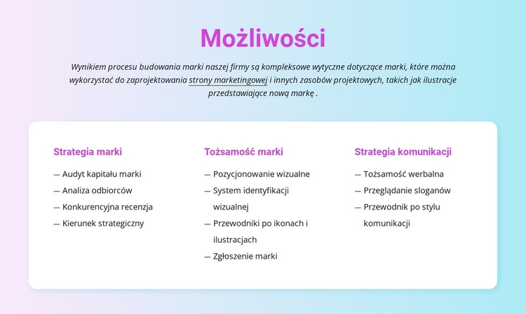 Zaprojektuj swój biznes Szablon witryny sieci Web