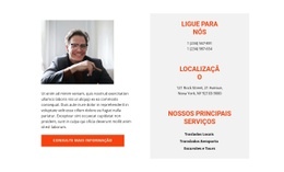 Oportunidade De Reunião De Preparação - Website Creation HTML