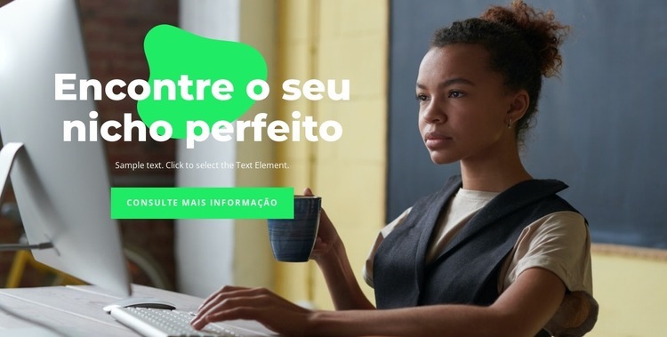 Encontre seu emprego Landing Page